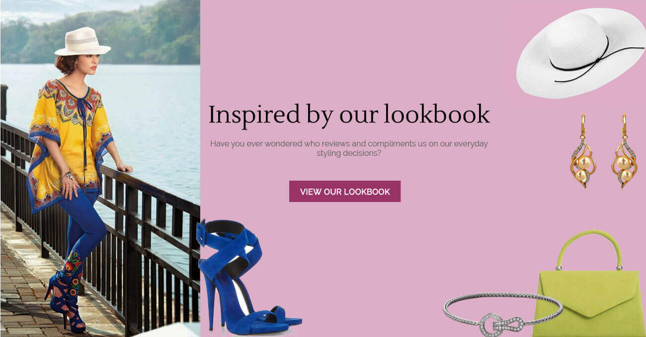 Lookbook design for a ecommerce website